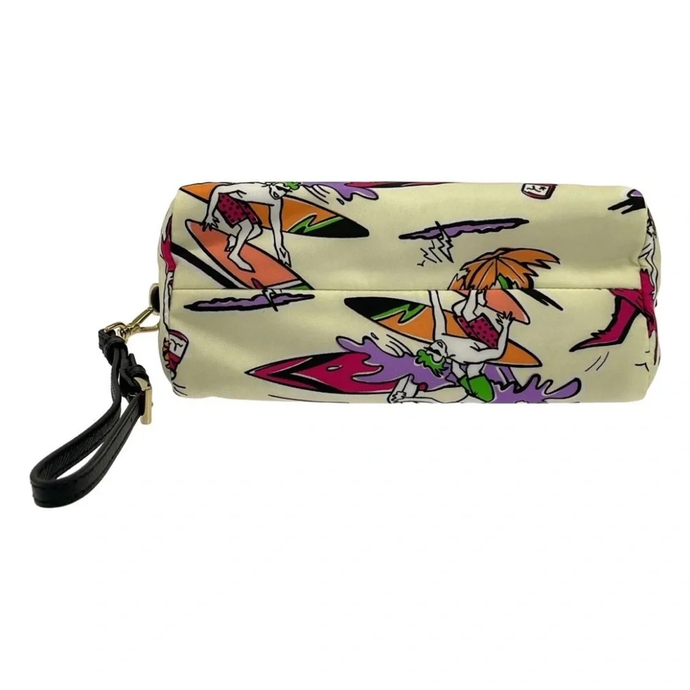 Prada Cream and Multicolor Graphic Wristlet - Picture 4 of 8